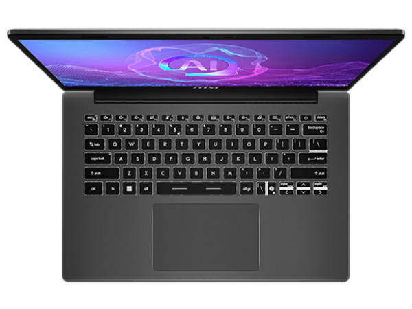 Laptop MSI Modern A14: 
Procesador AMD Ryzen 7 250 (hasta 5.1 GHz), 
Memoria de 16GB DDR5, 
SSD de 512GB, 
Pantalla de 14