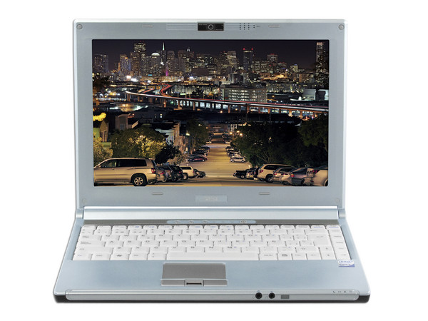 Portátil MSI PR200-SP4-BLUE:
Procesador  Intel Core 2 Duo T5450 (1.66GHz),
Memoria de 2GB DDR II, Disco Duro de 160GB,
Pantalla de 12.1
