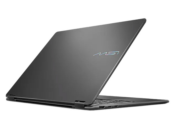 Laptop MSI PRESTIGE 14 FLIP AI+: 
Procesador Intel Core Ultra 7 358H (hasta 4.8 GHz), 
Memoria de 32GB LPDDR5,
SSD de 1TB, 
Pantalla de 14