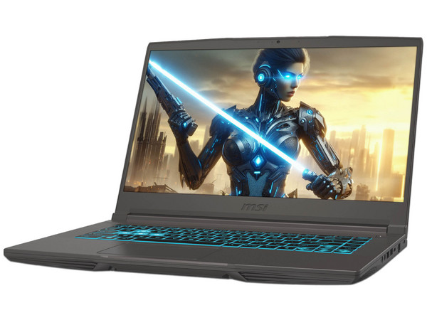 Laptop Gamer MSI Thin 15: 
Procesador Intel Core i5 12450H (hasta 4.4 GHz), 
Memoria de 8GB DDR4, 
SSD de 512GB, 
Pantalla de 15.6