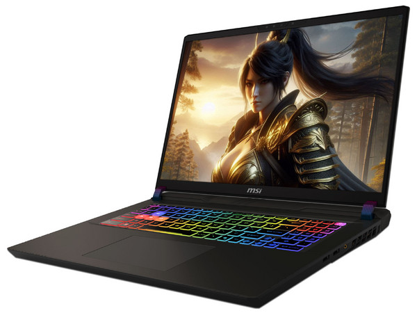 Laptop MSI Vector HX AI A2XW:
Procesador Intel Core Ultra 9 275HX (hasta 5.4 Ghz),
Memoria de 16GB DDR5,
SSD de 1TB,
Pantalla de 17