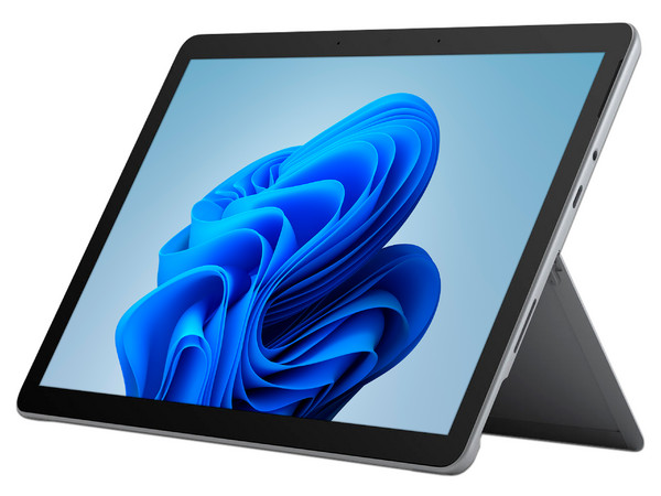 Tablet 2 en 1 Microsoft Surface Go 3: 
Procesador Intel Core i3-10100Y (hasta 3.9 GHz),
Memoria de 8GB LPDDR3, 
SSD de 128GB, 
Pantalla de 10.5