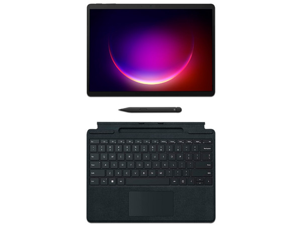 Laptop Microsoft Surface Pro 9:
Procesador Intel Core i5 1235U (hasta 4.4 GHz),
Memoria de 8GB LPDDR5,
SSD de 512GB,
Pantalla de 13