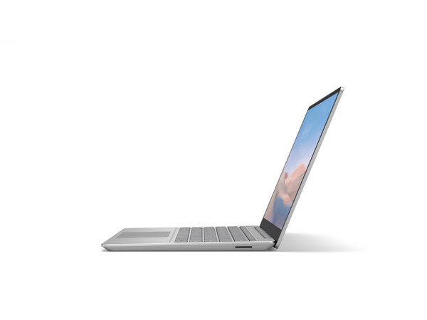 Laptop Microsoft Surface Go: 
Procesador Intel Core i5 1035G1 (hasta 3.6 GHz), 
Memoria de 8GB LPDDR4, 
SSD de 128GB, 
Pantalla de 12.4