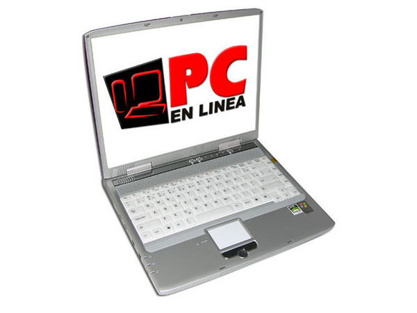 Portátil PC-CHIPS 536S,
Procesador AMD Mobile Sempron 2600+ (1.83 GHz),
Memoria de 256MB DDR, Pantalla de 15