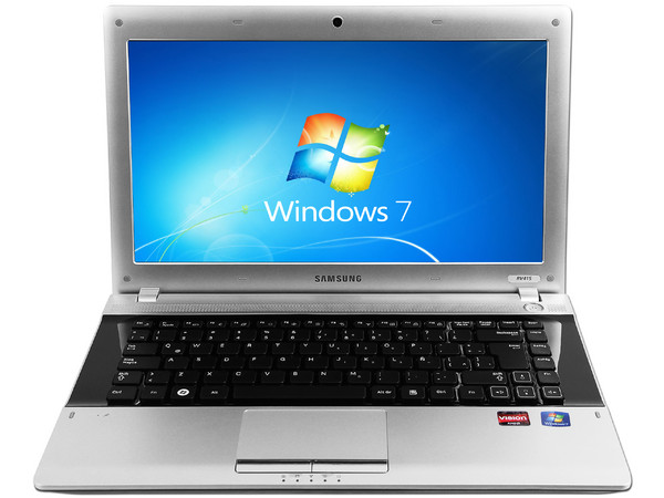 Laptop Samsung RV415-A04MX:
Procesador AMD Dual Core E-350 (1.6 GHz),
Memoria de 4GB DDR3, Disco Duro 640GB,
Video Radeon HD 6310, Pantalla de 14