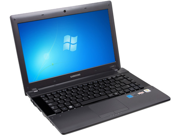 Laptop Samsung NP-RV415-A0GMX:
Procesador AMD E-450 (1.65 GHz),
Memoria de 2GB DDR3, Disco Duro 320GB,
Pantalla LED HD de 14