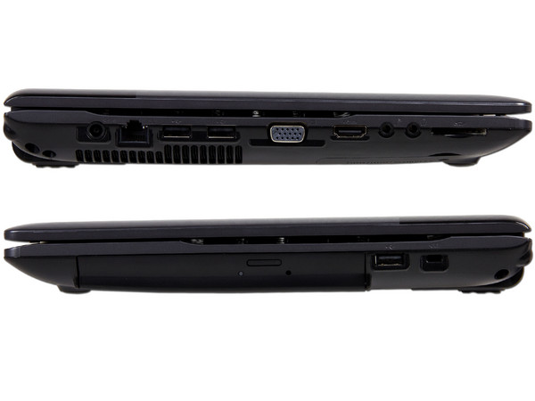 Laptop Samsung NP-RV415-A0GMX:
Procesador AMD E-450 (1.65 GHz),
Memoria de 2GB DDR3, Disco Duro 320GB,
Pantalla LED HD de 14