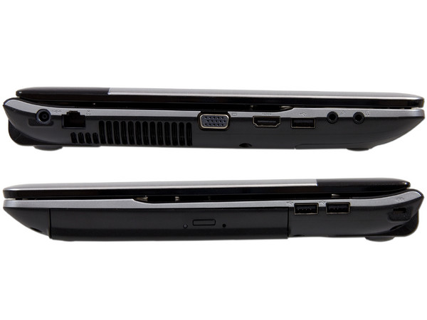 Laptop Samsung NP300E4A-A02MX:
Procesador Intel Core i3-2350M (2.30 GHz),
Memoria de 4GB DDR3, Disco Duro 500GB,
Pantalla LED HD de 14