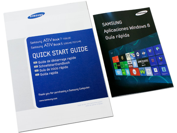 Ultrabook Samsung ATIV Book 5:
Procesador Intel Core i5-3337U (hasta 2.7 GHz) 3era Generación,
Memoria de 4 GB DDR3, Disco Duro de 500 GB,
Pantalla LED de 14