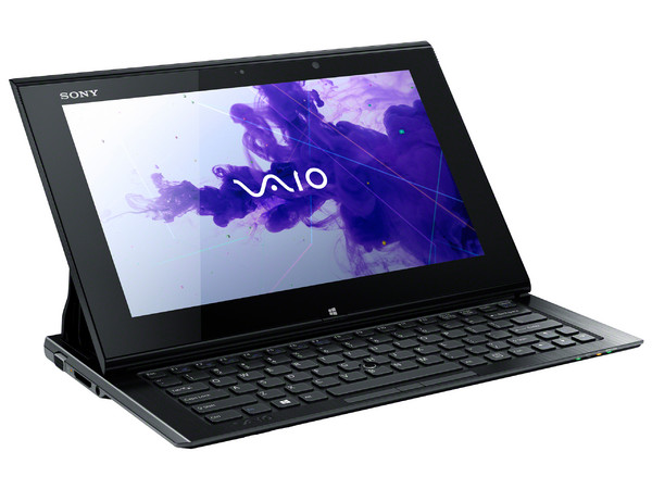 Laptop/Tablet Sony Vaio Duo 11:
Procesador Intel Core i5-3317U (1.7 GHz) 3ra Generación,
Memoria de 4 GB DDR3, D. D. de 128 GB SSD,
Pantalla LED Touch Full HD de 11.6