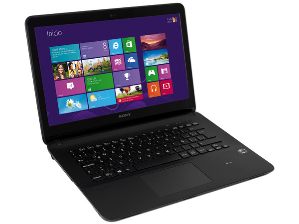 Laptop SONY VAIO Fit 14:
Procesador Intel Core i5-4200U (hasta 2.6 GHz) 4ta Generación,
4 GB DDR3, D.D. de 750 GB,
Pantalla LED de 14
