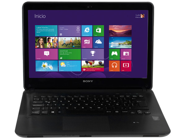 Laptop SONY VAIO Fit 14:
Procesador Intel Core i5-4200U (hasta 2.6 GHz) 4ta Generación,
4 GB DDR3, D.D. de 750 GB,
Pantalla LED de 14