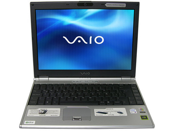 Portátil Sony VAIO SZ-340FP
Procesador  Intel® Core 2 Duo T5600 (1.83Ghz),
Memoria de 1GB DDRII, Pantalla 13.3