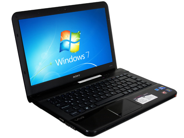 Laptop Sony Vaio VPCEA27FL:
Procesador Intel Core i3 M350 (2.26 MHz),
Memoria de 4GB DDR3, Disco Duro de 500GB,
Pantalla de 14