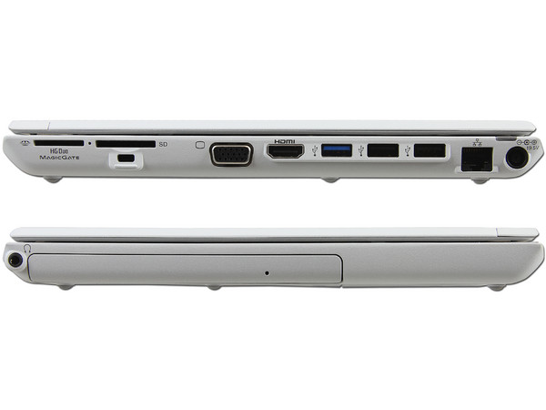 Laptop Sony Vaio VPCSB25FL:
Procesador Intel Core i5-2410M (2.3 GHz),
Memoria de 4GB DDR3, Disco Duro de 640GB,
Pantalla LED de 13.3