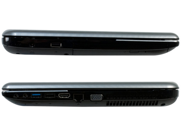 Laptop Toshiba Satellite C50-A5175FM:
Procesador Intel Celeron N 2820 (hasta 2.39 GHz),
Memoria de 4 GB DDR3, D.D. de 1 TB,
Pantalla LED de 15.6