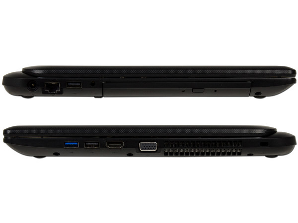Laptop Toshiba Satellite C55-B5218KM:
Procesador Intel Core i3-4005U (1.7 GHz),
Memoria 4 GB DDR3L, D.D. de 500 GB,
Video Intel HD Graphics, Pantalla LED de 15.6
