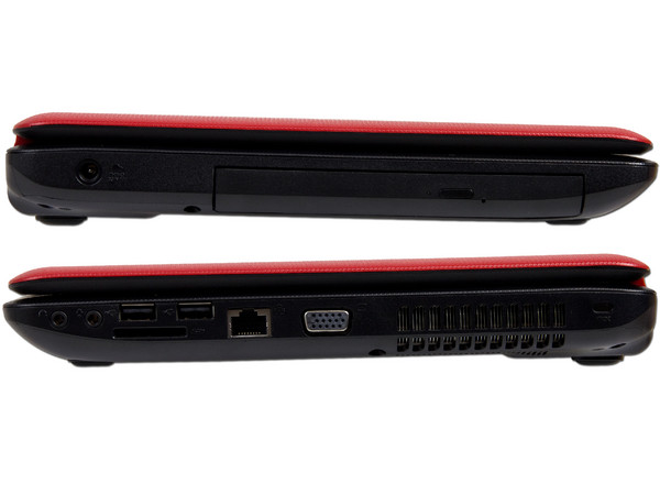 Laptop Toshiba Satellite C645D-SP4278M:
Procesador AMD E-450 (1.65 GHz),
Memoria de 3GB DDR3, D.D. de 320GB,
Pantalla LED HD de 14