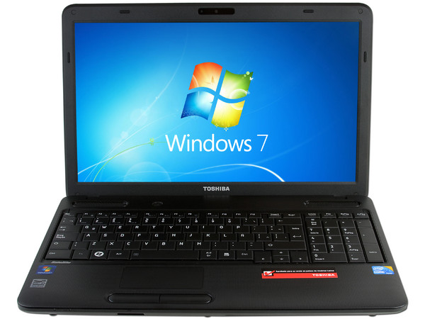 Laptop Toshiba Satellite Pro C650-SP4166M: 
Procesador Intel Core i3-M380 (2.53 GHz), 
Memoria de 2GB DDR3, 
Disco Duro de 320GB, 
Pantalla LCD HD de 15.6”, DVD/RW Super-Multi DL, 
Red Inalámbrica 802.11b/g/n, 
Windows 7 Professional (64 bits)