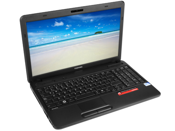 Laptop Toshiba Satellite C655-SP4164M:
Procesador Intel Celeron 925 (2.3 GHz),
Memoria de 2GB DDR3, Disco Duro de 250GB,
Pantalla LCD HD de 15.6