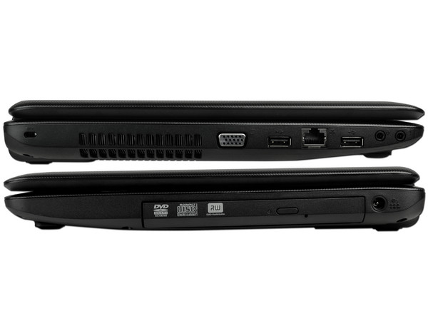 Laptop Toshiba Satellite C655-SP4168M:
Procesador Intel Core i3-M380 (2.53 GHz), 
Memoria de 2GB DDR3, Disco Duro de 250GB, 
Pantalla LCD HD de 15.6”, DVD/RW Super-Multi DL, 
Red Inalámbrica 802.11b/g/n, 
Windows 7 Home Basic (32 bits)
