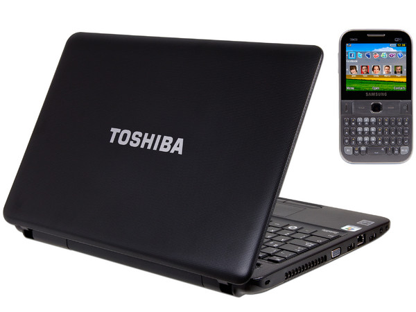 Laptop Toshiba Satellite C655-SP5294M: Intel Celeron B815 (1.60 GHz), 2GB DDR3, D.D. 500GB, Pantalla LED de 15.6”, Intel HD Graphics, DVD Super-Multi, Red 802.11b/g/n Windows 7 Starter