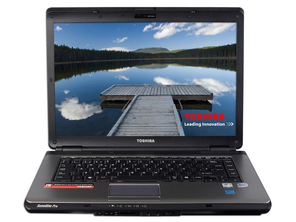 Portátil Toshiba Satellite Pro L300-SP5801,
Procesador Intel Core 2 Duo T5670, (1.8GHz),
Memoria de 2GB, Pantalla 15.4