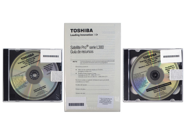 Portátil Toshiba Satellite Pro L300-SP5803,
Procesador Intel Core 2 Duo T5670, (1.8GHz),
Memoria de 2GB, Pantalla 15.4