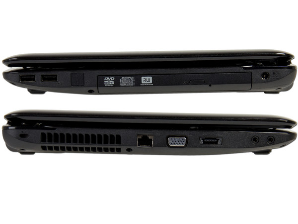 Laptop Toshiba Satellite L655D-SP5160M:
Procesador AMD Turion II Dual-Core Mobile P560 (2.5GHz),
Memoria de 4GB DDR3, D.D. de 500GB,
Pantalla LED HD de 15.6