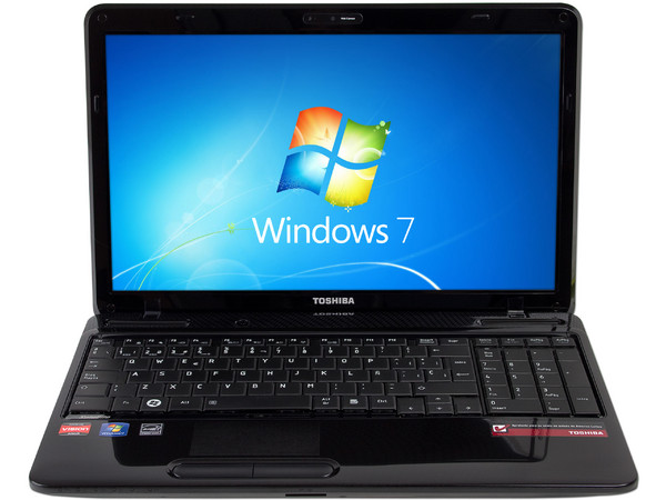 Laptop Toshiba Satellite L655D-SP5160M:
Procesador AMD Turion II Dual-Core Mobile P560 (2.5GHz),
Memoria de 4GB DDR3, D.D. de 500GB,
Pantalla LED HD de 15.6