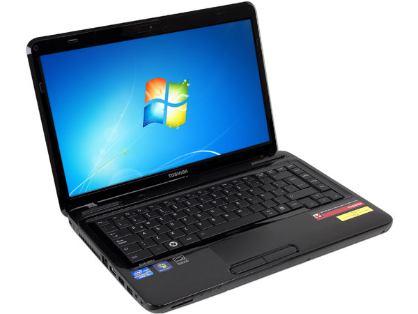 Laptop Toshiba Satellite L745-SP4281KM:
Procesador Intel Core i3-2350M (2.3 GHz),
Memoria de 4GB DDR3, D. D. de 640GB,
Pantalla LED de 14”, Video Intel HD Graphics 3000,
DVD Super-Multi DL, Red Inalámbrica 802.11b/g/n,
Windows 7 Home Basic (32 Bits)