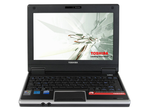 UltraPortátil Netbook Toshiba NB105:
Procesador Intel Atom N270 (1.60 GHz),
Memoria de 1GB DDR II, Disco Duro de 120GB,
Pantalla de 8.9