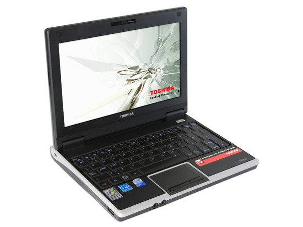 UltraPortátil Netbook Toshiba NB105:
Procesador Intel Atom N270 (1.60 GHz),
Memoria de 1GB DDR II, Disco Duro de 120GB,
Pantalla de 8.9