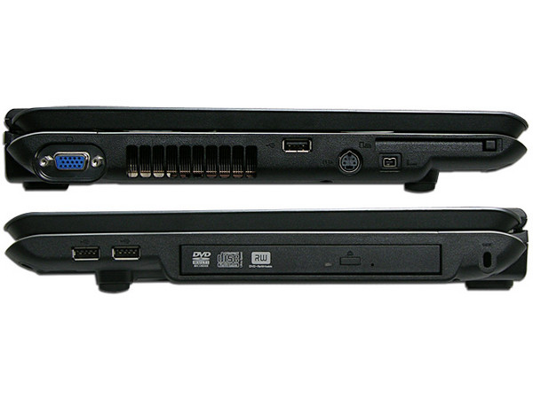 Portátil Toshiba Satellite A135-SP4108,
Procesador Intel Core Duo T 2450 (2.0 Ghz),
Memoria de 512MB, Pantalla 15.4