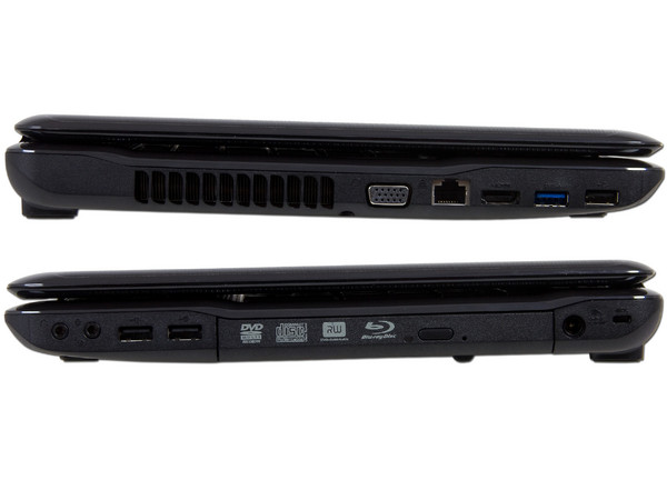 Laptop Toshiba Satellite P755-SP5161M:
Procesador Intel Core i7-2630QM (2.0GHz), 
Memoria de 6GB DDR3, D.D. de 750GB, 
Pantalla LED HD de 15.6”, Video GeForce GT 540M,
Lector Blu-ray / DVD±R/RW, Red 802.11b/g/n, 
Windows 7 Home Premium (64 Bits)