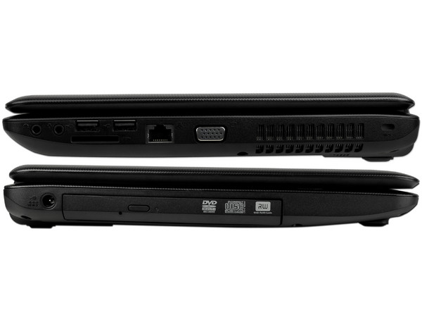 Laptop Toshiba Satellite C645-SP4131M:
Procesador Intel Pentium P6200 (2.13 GHz),
Memoria de 2GB DDR3, Disco Duro de 320GB,
Pantalla LCD de 14”, DVD Super-Multi DL,
Red Inalámbrica 802.11b/g/n
Windows 7 Starter (32 bits)