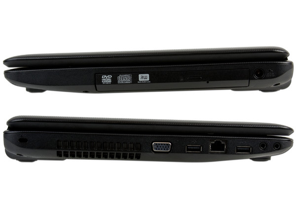 Laptop Toshiba Satellite C655-SP5018M:
Procesador Intel Celeron 900 (2.2GHz),
Memoria de 2GB DDR3, Disco Duro de 250GB,
Video Intel GMA 4500M,
Pantalla de 15.6”, DVD/RW Super-Multi DL,
Red Inalámbrica 802.11b/g/n,
Windows 7 Starter