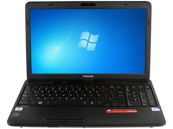 Laptop Toshiba Satellite C655-SP5018M:
Procesador Intel Celeron 900 (2.2GHz),
Memoria de 2GB DDR3, Disco Duro de 250GB,
Video Intel GMA 4500M,
Pantalla de 15.6”, DVD/RW Super-Multi DL,
Red Inalámbrica 802.11b/g/n,
Windows 7 Starter