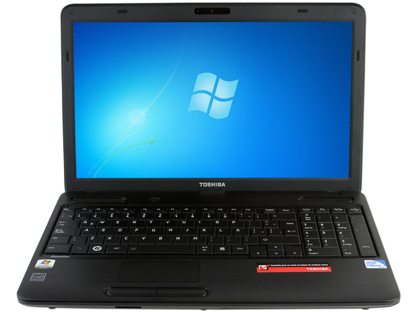 Laptop Toshiba Satellite C655-SP4163M:
Procesador Intel Celeron 900 (2.2 GHz),
Memoria de 2GB DDR3, Disco Duro de 250GB,
Pantalla LCD HD de 15.6