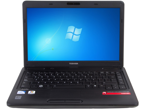 Laptop Toshiba Satellite C605-SP4163M:
Procesador Intel Pentium T4500 (2.3 GHz),
Memoria de 2GB DDR3, Disco Duro de 500GB,
Pantalla LED HD de 14
