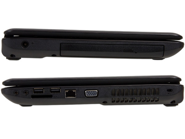 Laptop Toshiba Satellite C605-SP4163M:
Procesador Intel Pentium T4500 (2.3 GHz),
Memoria de 2GB DDR3, D.D. de 500GB,
Pantalla LED de 14