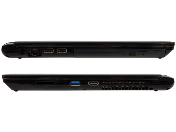 Laptop Toshiba Satellite C45-C4322K: 
Procesador Intel Core i3-5005U (hasta 2.0 GHz), 
Memoria RAM 4 GB DDR3L, D.D. de 1 TB, 
Video Intel HD Graphics, Pantalla LED de 14