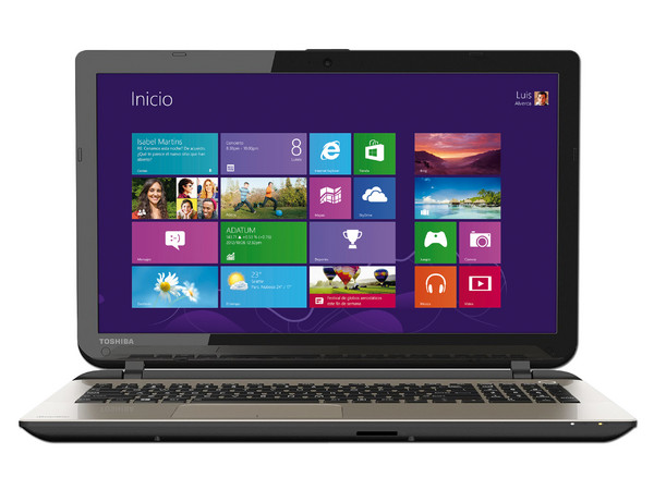 Laptop Toshiba Satellite L55-B5270SM:
Procesador Intel Core i3-4005U (1.7 GHz) 4ta Generación,
Memoria 8 GB DDR3L, D.D. de 1 TB,
Pantalla LED de 15.6