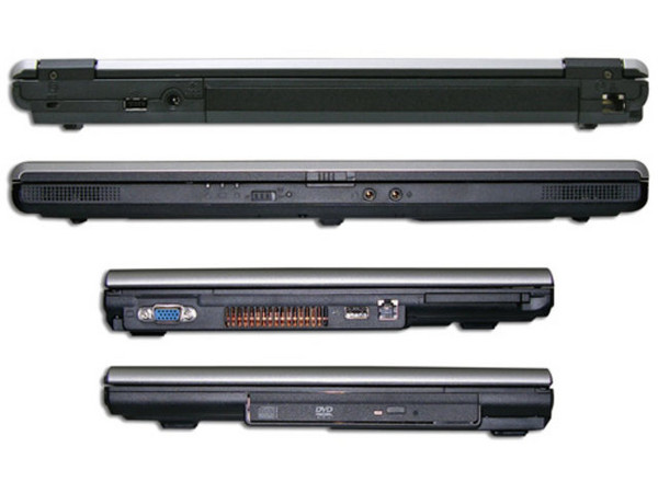 Portátil Toshiba Satellite L35-SP2011,
Procesador INTEL Celeron M410 1.46Ghz,
Memoria de 512MB DDRII, Pantalla 15.4