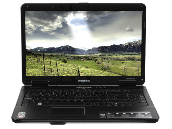 Portátil eMachines E625-5522:
Procesador AMD Athlon TF20 (1.6GHz),
Memoria de 1GB DDR II, Disco Duro de 160GB,
Pantalla de 15.6