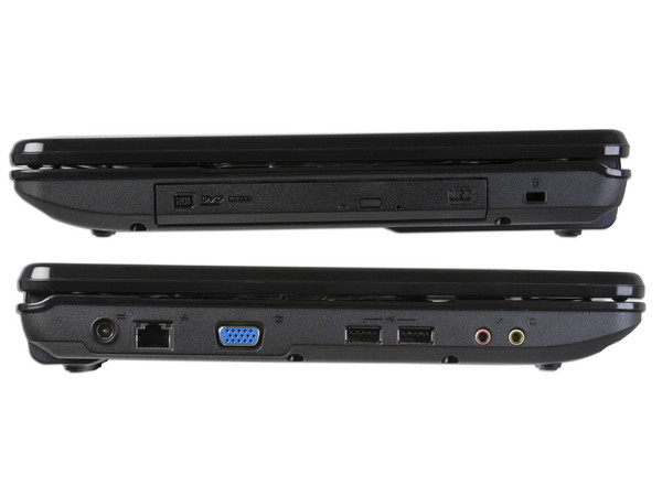 Laptop eMachines E625-5522:
Procesador AMD Athlon TF20 (1.6GHz),
Memoria de 1GB DDR II, Disco Duro de 160GB,
Pantalla de 15.6