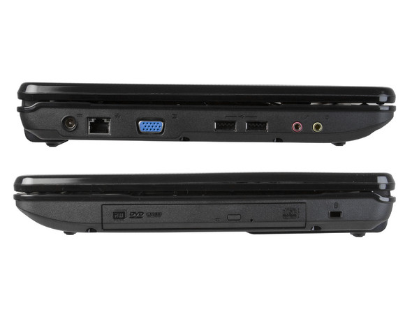 Portátil eMachines E525-2954:
Procesador Intel Celeron M 585 (2.16GHz),
Memoria de 2GB DDR II, Disco Duro de 160GB,
Pantalla de 15.6