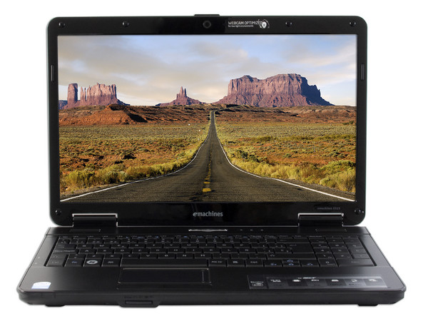 Portátil eMachines E525-2954:
Procesador Intel Celeron M 585 (2.16GHz),
Memoria de 2GB DDR II, Disco Duro de 160GB,
Pantalla de 15.6