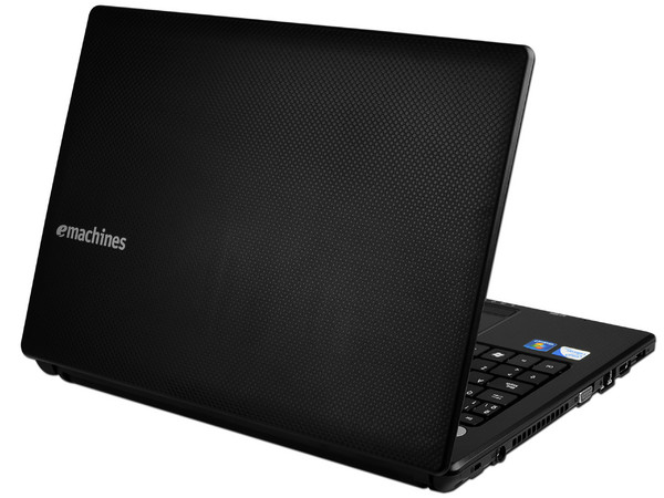 Laptop eMachines D528-2062:
Procesador Intel Celeron T3500 (2.10GHz),
Memoria de 2GB DDR3, Disco Duro de 250GB,
Video Intel GMA 4500M, Pantalla LCD de 14